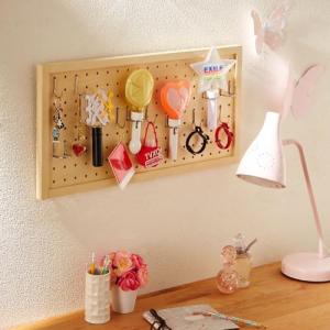 ペンライトが収納できる!フック付き有孔ボード(壁掛け)の商品写真