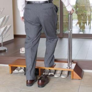 手すり付き玄関踏み台の商品写真