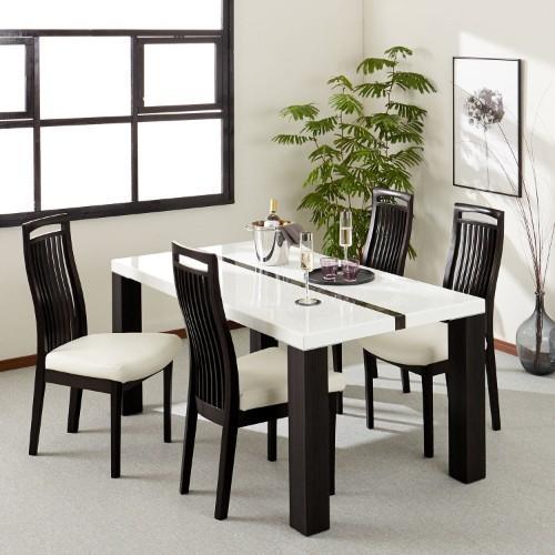 モダンダイニングテーブル5点セット<4人用>の商品写真