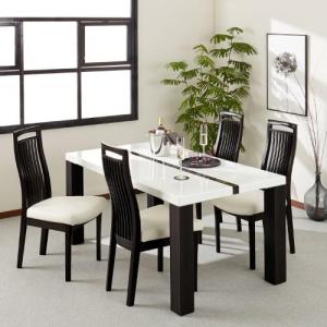 モダンダイニングテーブル5点セット<4人用>の商品写真