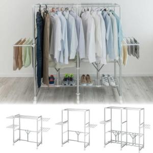 室内・ベランダで使えるアルミ製コンパクト軽量物干しの商品写真