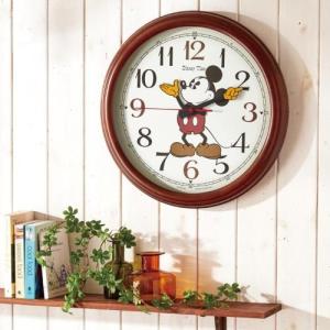 大きな壁掛け電波時計「ミッキーマウス」の商品写真