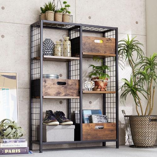 ヴィンテージ調オープンラックの商品写真