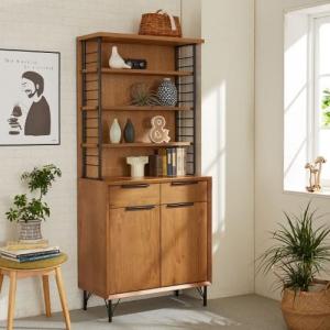 オーク材のラック