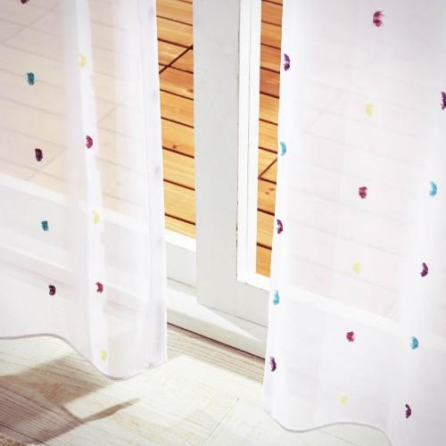 【58サイズ】カラフルトルコレースカーテンの商品写真