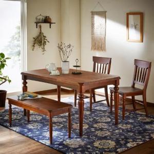 クラシック調ダイニングテーブルセット<4人用>の商品写真