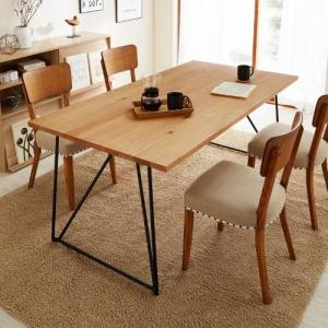 オーク材天板の脚を選べるダイニングテーブル<4人用/6人用>の商品写真