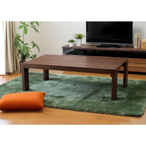 ウォルナット天板の折れ脚リビングテーブルの商品写真