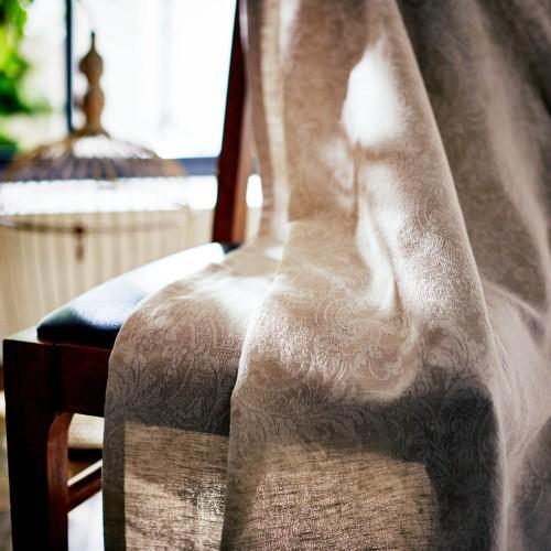 【58サイズ】リネン混ジャカード織カーテン「LINAS」の商品写真