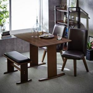 バタフライ天板のダイニングテーブル<4人用>の商品写真