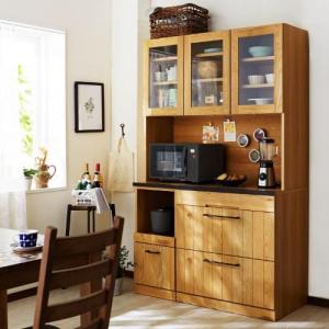 オーク材のマグネットも貼れるレンジ台