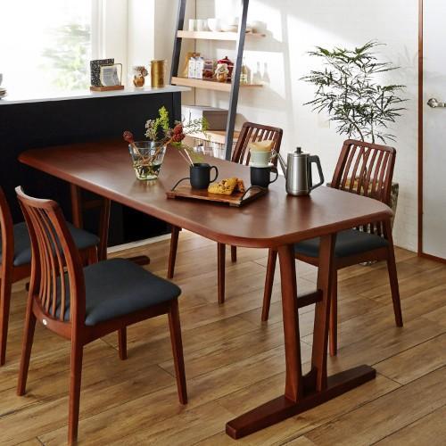 【イージーオーダー】脚が選べる天然木のダイニングテーブル<2人用/4人用/6人用>の商品写真