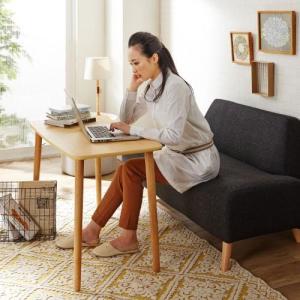 作業がしやすい高さのリビングテーブルの商品写真