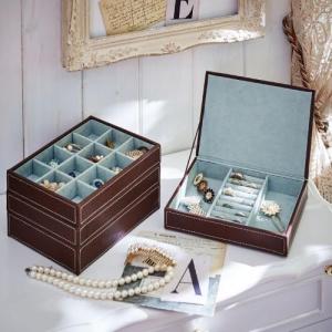 スイーツカラーのアクセサリーケース・ジュエリーボックス[選べる3色】の商品写真