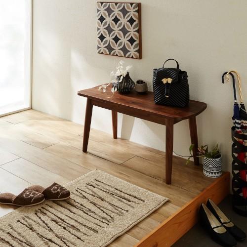 北欧モダンな玄関ベンチ<幅95/幅135cm>の商品写真