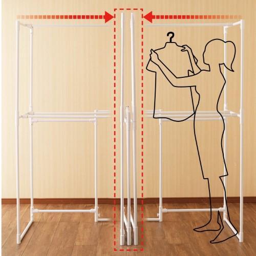 最大幅174cmで大量干しが出来るのに軽量な室内物干しの商品写真