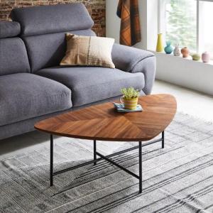 ウォルナット材のリビングテーブルの商品写真