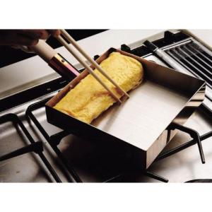純銅製の卵焼きフライパン【直火対応】の商品写真