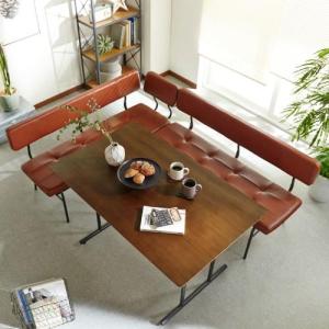 ダイニングソファー+ダイニングテーブル3点セット<4人用>の商品写真