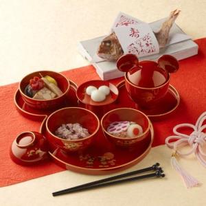 【焼き鯛・赤飯付き!お祝い膳・料理と食器7点】お食い初めセットの商品写真