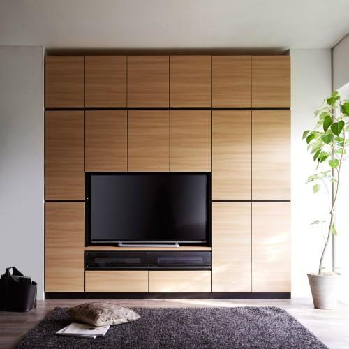 【高さ1cmピッチオーダー】まるで造り付け家具のような壁面収納専用上置きの商品写真