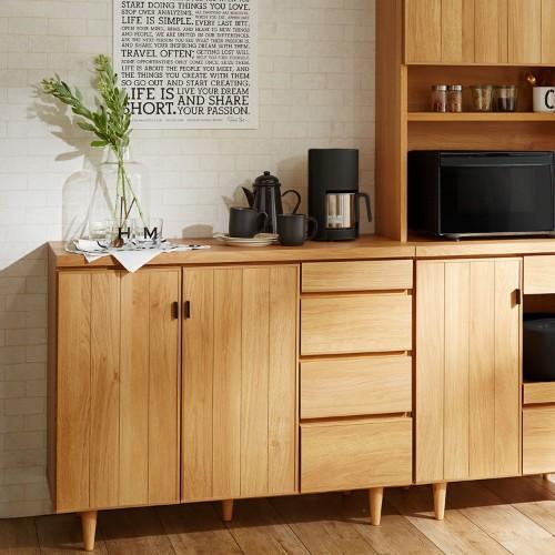 木目調キッチンカウンターの商品写真