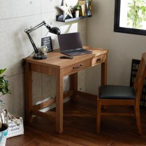 ヴィンテージ調ワークデスク 【パソコンデスクとしても】の商品写真