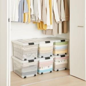 【大型商品送料無料】クローゼット用衣類収納ワゴンセット【奥行55cm】の商品写真