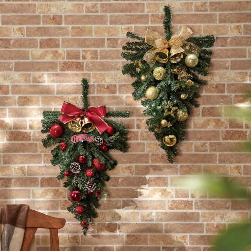 【クリスマス】トライアングルリース Lの商品写真