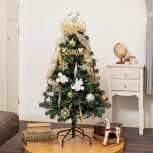 クリスマスツリー約120cm シャイニーゴールドの商品写真