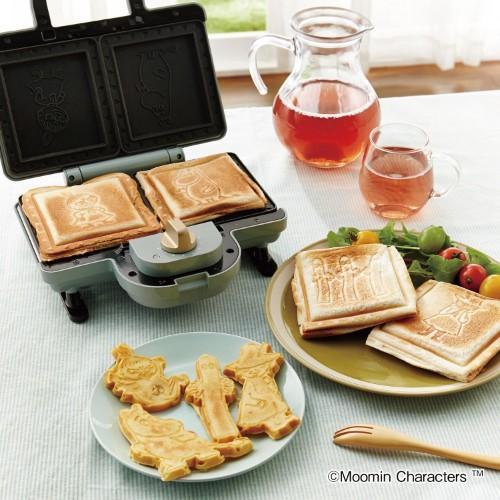 ホットサンドメーカー(2枚焼き)「ムーミン」の商品写真