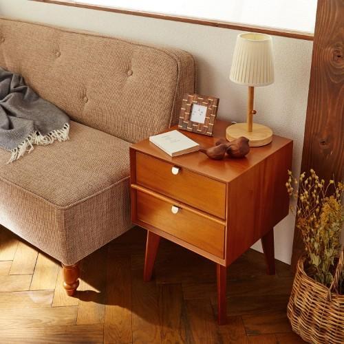 北欧ヴィンテージ調サイドテーブルの商品写真