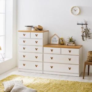 6タイプから選べるカントリー調チェスト「ミッキーモチーフ」の商品写真