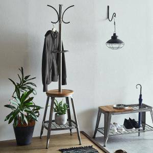 インダストリアル調コートハンガーの商品写真