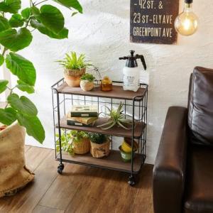 キャスター付き薄型マルチラックの商品写真