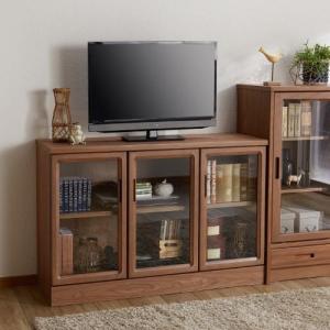 【日本製】ホワイトアッシュ材のテレビ台にもなる頑丈キャビネットの商品写真