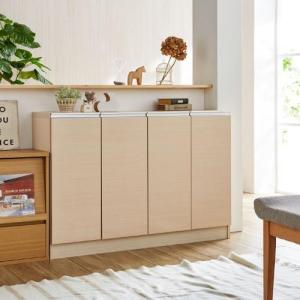 【大型商品送料無料】【幅1cmピッチオーダー】高さとカラーが選べるキャビネット(国産)の商品写真