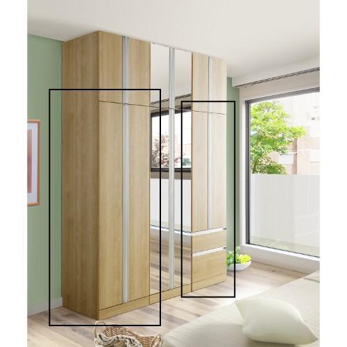 【受注生産】まるで造り付け家具のような壁面ワードローブ(日本製)の商品写真