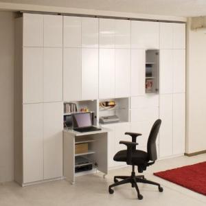 天井まですっきり突っ張り壁面キャビネットの商品写真