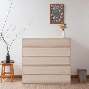 竹炭シート内蔵!桐チェスト[日本製]の商品写真