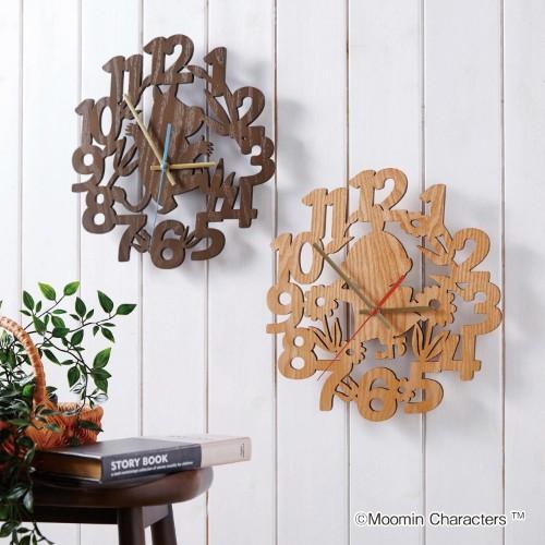シルエットウォールクロック「ムーミン」の商品写真
