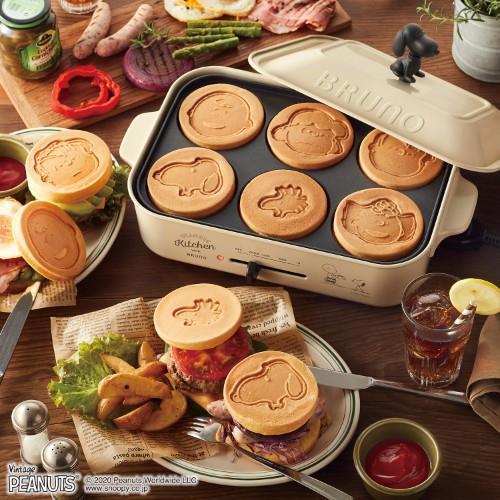 「スヌーピー」コンパクトホットプレートの商品写真