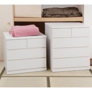 隠しキャスター付き。押入れ収納チェスト【奥行65cm】の商品写真