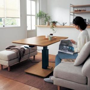 【大型商品送料無料】布団がいらない昇降式リビングダイニングこたつ 【速暖ヒーター内蔵】の商品写真