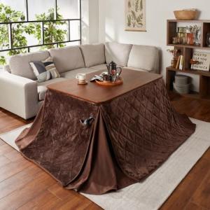 足元で簡単昇降のダイニングこたつ&こたつ布団セットの商品写真