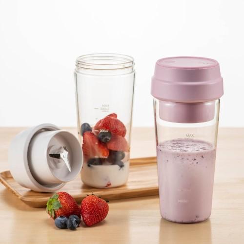 ガラスの電動スムージーメーカーの商品写真