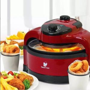 揚げる・焼く・煮るがこれ一台!油を使わず調理中の中身が見えるオーブンの商品写真