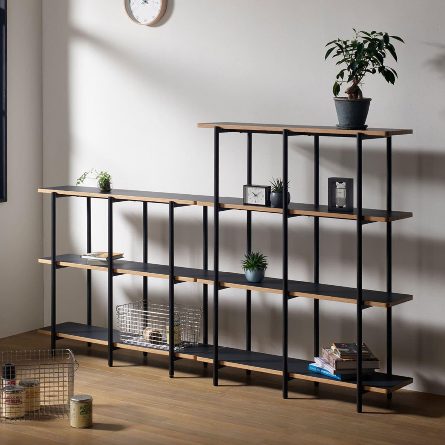 北欧のクラフト工房のようなシンプルラックの商品写真