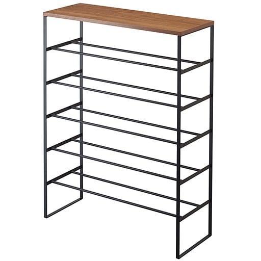 天板付きシューズラック 6段の商品写真