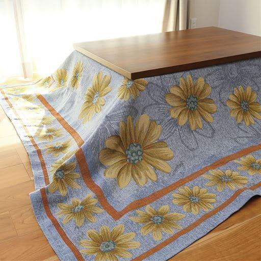 イタリア製マルチカバー(マルゲリータ)■カラー：ブルー オレンジ ベージュ ■サイズ：横200×縦200cm,横200×縦240cm,横200×縦280cm,横240×縦280cmの商品写真